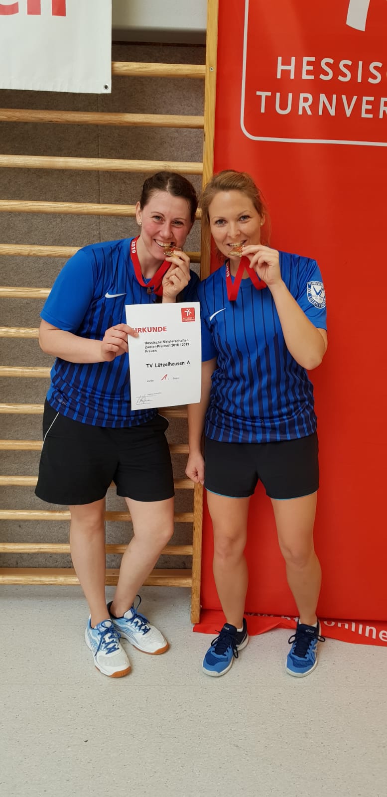 Historischer Sieg in Langenselbold – Nicole Bauscher und Saskia Neubauer werden Hessenmeister