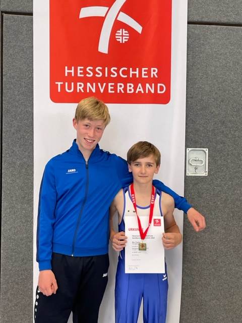 Ben und Jakob Deutsche Mehrkampfmeisterschaften in Bruchsal 2022