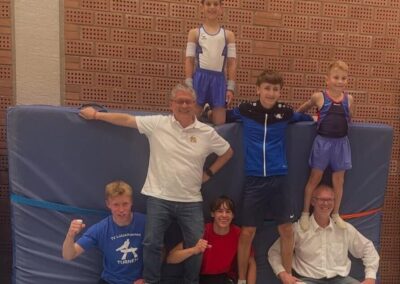 Gruppenbild Turner Trainer Gaueinzel Mai 2025