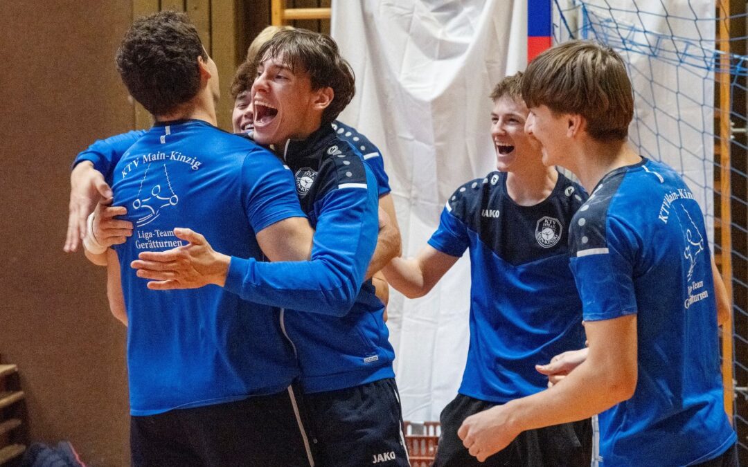 Große Freude bei den Sportlern über die Leistung