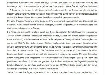 Seite 2 des Artikel aus Vorsprung zum Traumstart