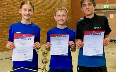 Nachwuchs U13 und Herren 3 erringen Kreispokal in ihren Klassen