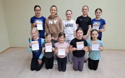 TVL Turnerinnen mit Sportabzeichen