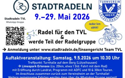 Radel für den TVL & werde Teil der Radelgruppe