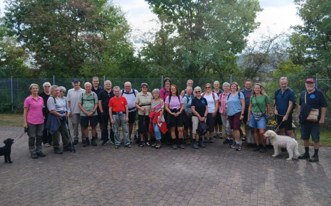 Bergturnfest TVL Wandergruppe