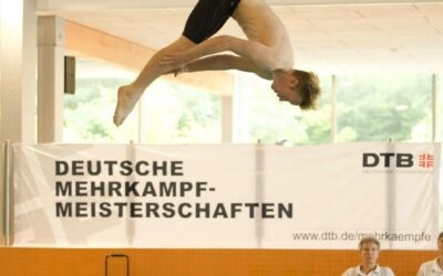 Deutsche Mehrkampfmeisterschaften für Jakob Zahn vom TV Lützelhausen